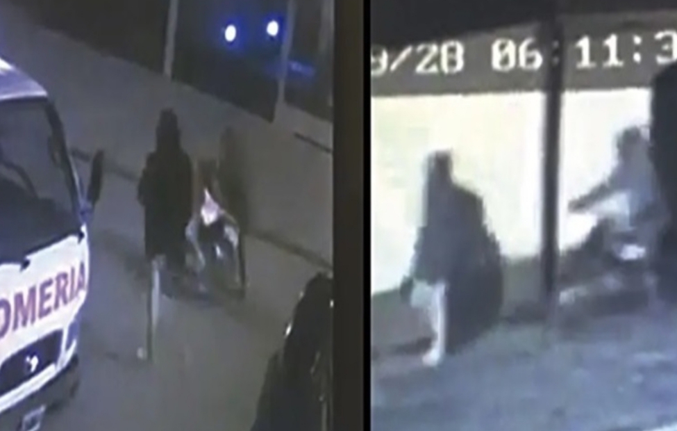 Buscan a dos delincuentes por el robo de una motocicleta