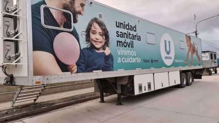 LA UNIDAD SANITARIA MOVIL DE LA MUNICIPALIDAD DE USHUAIA CONTINÚA EN EL FELIPE VARELA