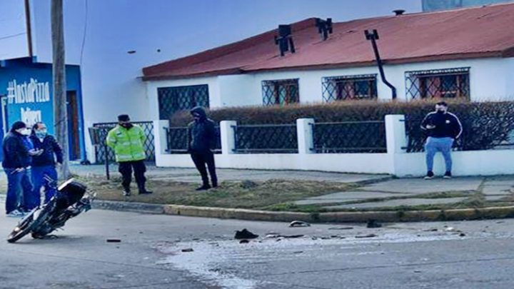 Dos choques con motociclistas involucrados