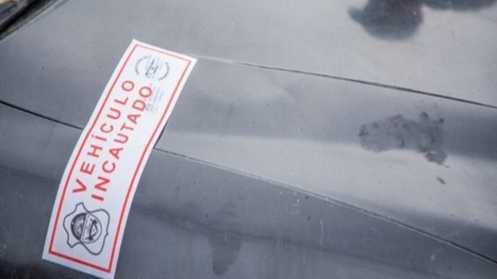 Vehiculo incautado en la madrugada en Ushuaia