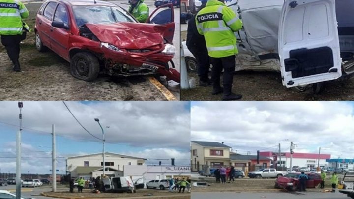 Choque los dos conductores trasladados al Hospital