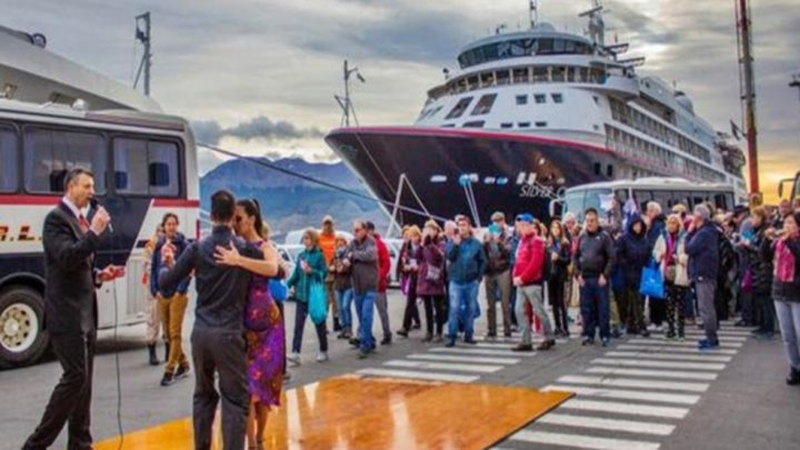 Protocolo para recibir turistas de cruceros en Ushuaia