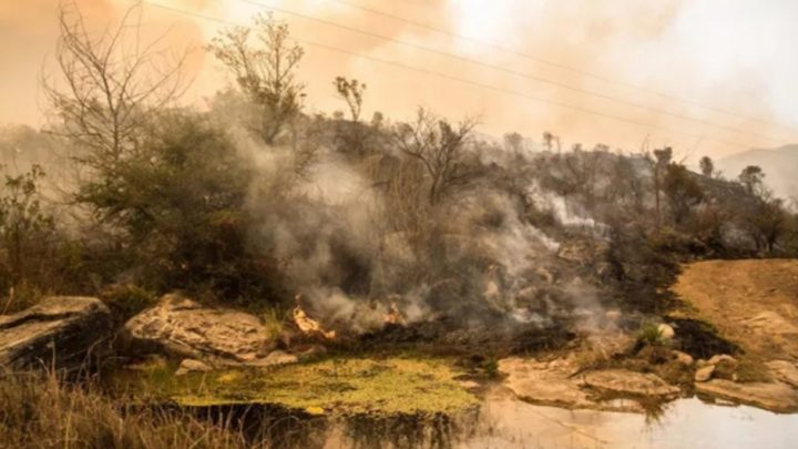 Después de 5 meses llovió en Córdoba y se extinguieron todos los incendios