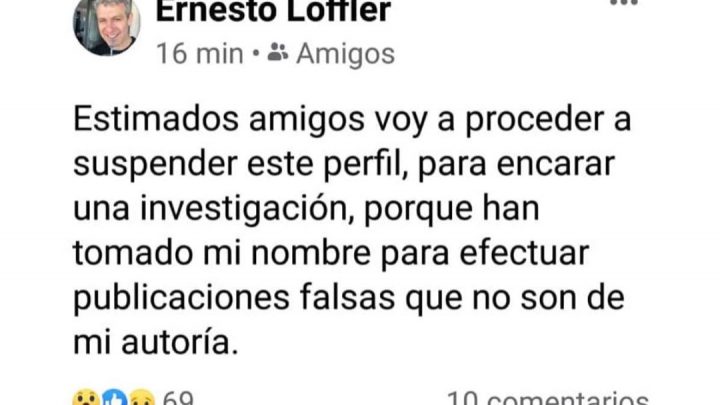 Denuncia por hackeo de Facebook