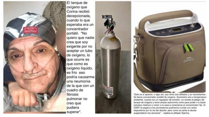 “Voy a bajar los brazos.  Ya no soporto más la angustia ni las falsas promesas de OSEF”