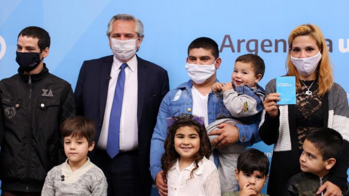 Alberto Fernández: “Estamos haciendo una reparación por lo que el Estado no hizo durante muchos años”