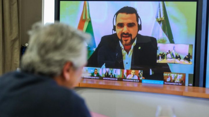 VUOTO AGRADECIÓ AL PRESIDENTE EL ENVIÓ DE LOS FONDOS DE ATN EN EL MARCO DE LA PANDEMIA