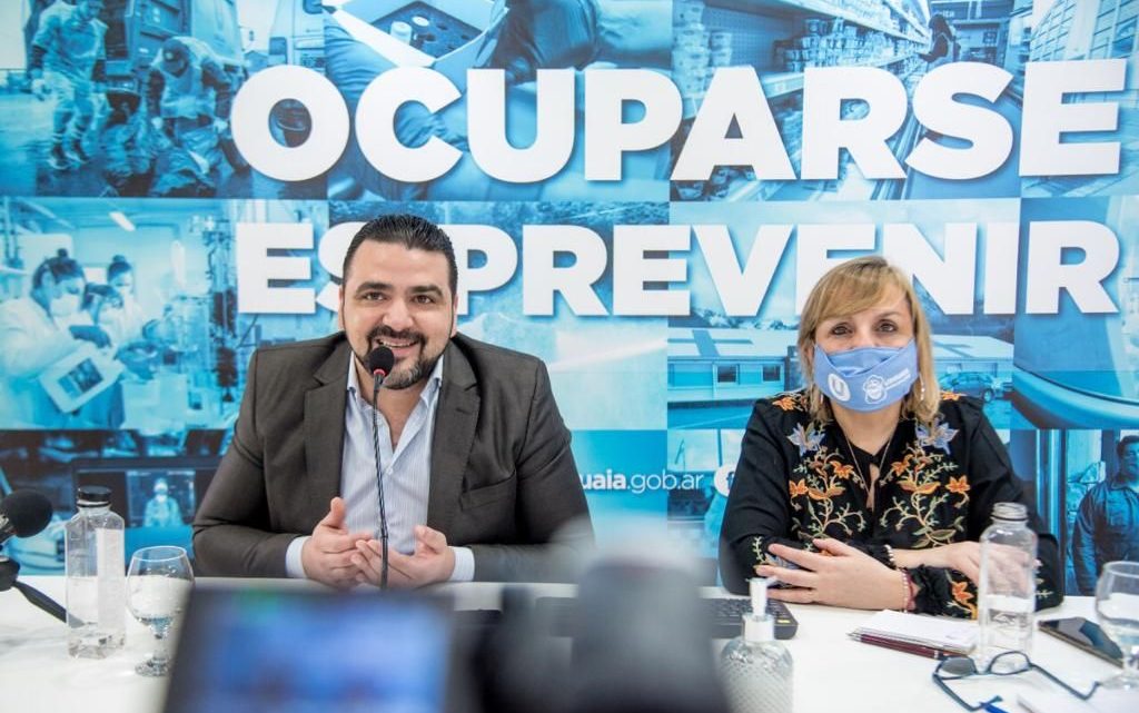 WALTER VUOTO JUNTO AL SECRETARIO DE OBRAS PÚBLICAS DE NACIÓN AVANZA EN LAS OBRAS PARA LA CIUDAD