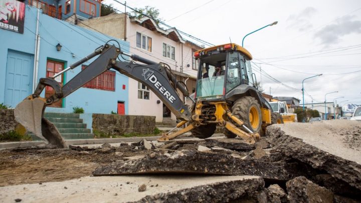 AVANZA LA OBRA PÚBLICA EN USHUAIA