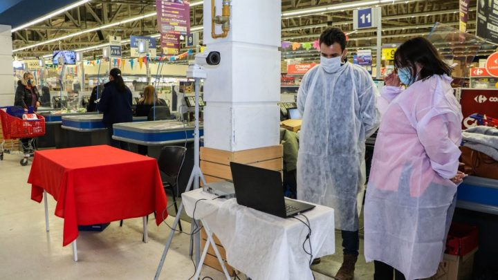 LA MUNICIPALIDAD DE USHUAIA LLEVÓ LA VACUNACIÓN CONTRA LA GRIPE A SUPERMERCADOS