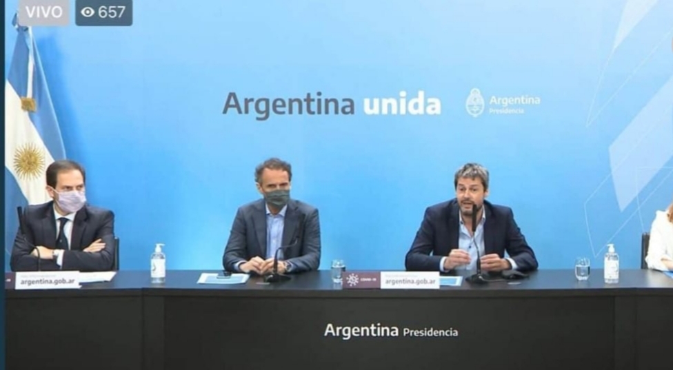 Vuoto destacó la decisión de nación de instalar un hospital modular en la ciudad
