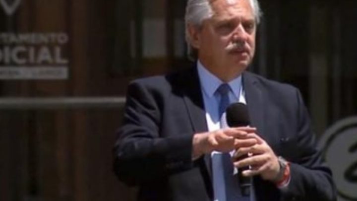 Alberto Fernández en Avellaneda: «Es necesario que la Justicia funcione, que tengamos jueces preparados y probos»