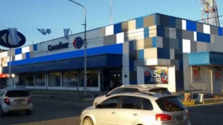 Advierten a la gente que no entre con menores a los supermercados