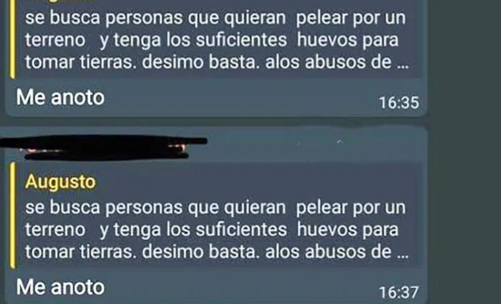 Allanaron los domicilios de presuntos instigadores de ocupación ilegal de tierras