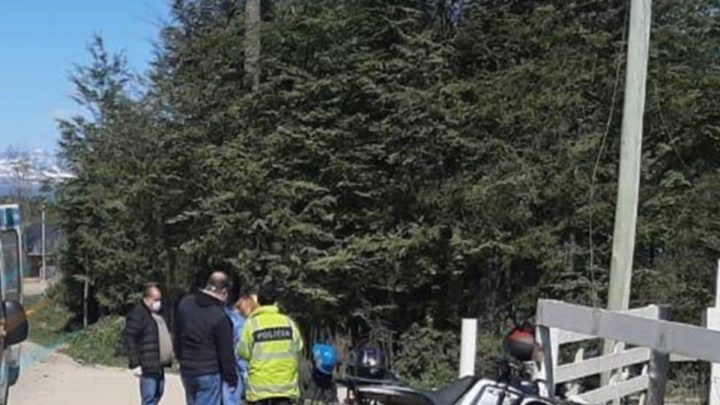 Debia estar aislado y se accidento en un cuatri