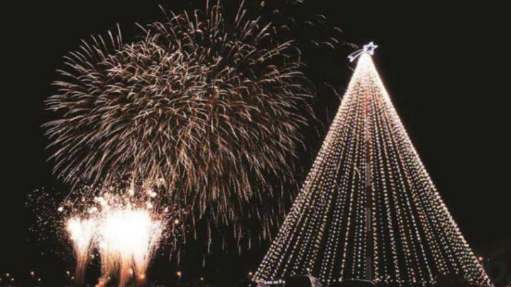 Encendido del Árbol: No habrá fuegos artificiales y solo se podrá asistir en auto