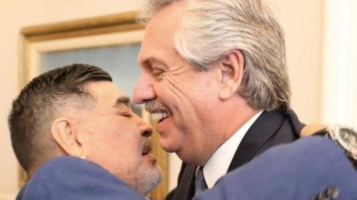 Alberto Fernández: “Diego era Argentina en el mundo y nunca le vamos a poder pagar tanta alegría”