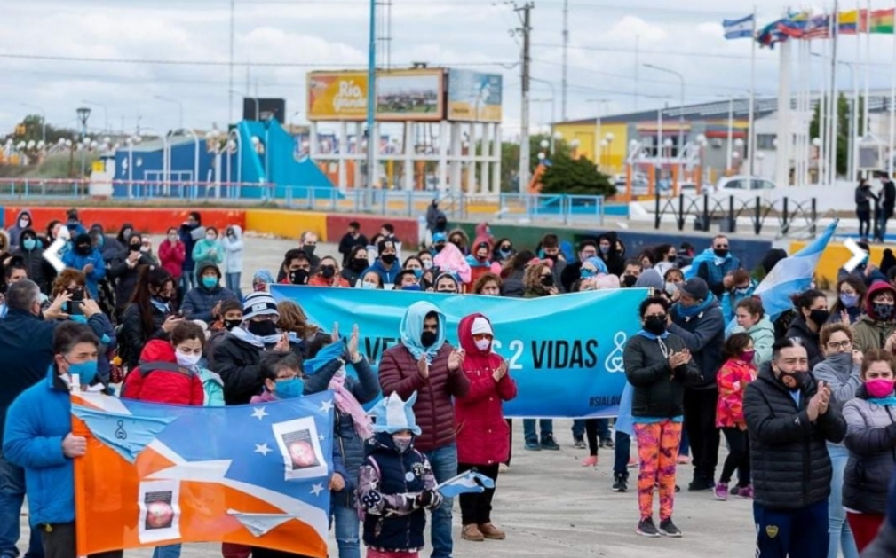 ‘Salvemos las dos vidas’ en Río Grande: “No queremos una ley de aborto libre en Argentina”