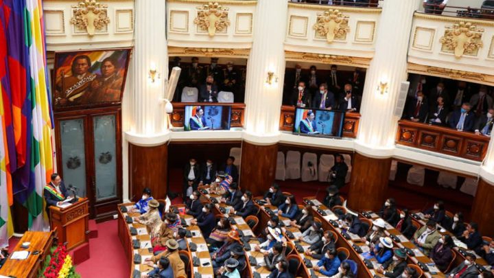 ”Es un día muy importante, Bolivia recupera la democracia”, dijo el Presidente