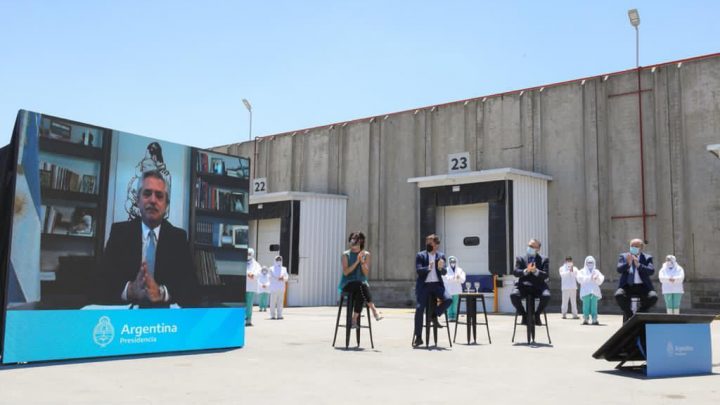 El presidente Fernández destacó que “el sector frigorífico ha logrado pensar un plan de desarrollo industrial de la carne”