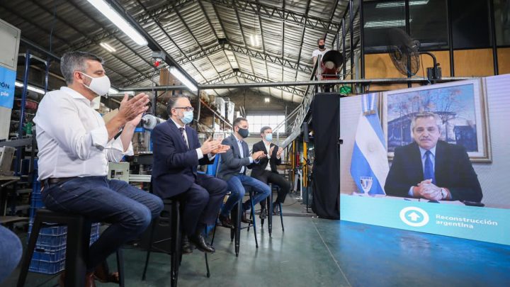 El Presidente lanzó el Plan de Reactivación e Inclusión Financiera para PyMEs con financiamiento por 57.500 millones de pesos