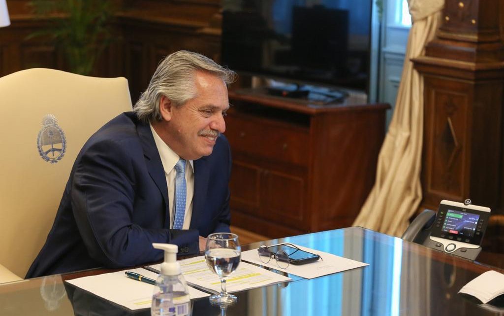 EL PRESIDENTE ALBERTO FERNANDEZ HABLÓ CON EL PRESIDENTE ELECTO DE LOS ESTADOS UNIDOS, JOE BIDEN
