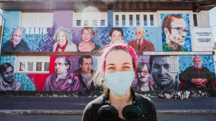 LA MUNICIPALIDAD DE USHUAIA FINALIZÓ EL GRAN MURAL EN EL FRENTE DE RADIO NACIONAL USHUAIA