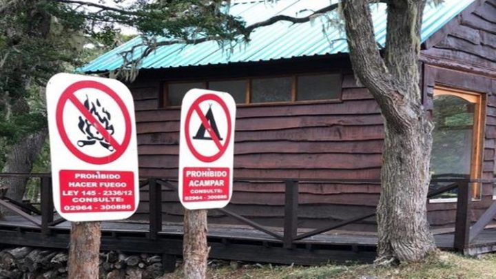 El Gobierno confirmo que sigue la prohibicion para acampar en TDF