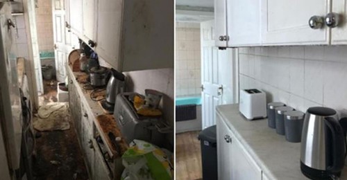 Viral: limpiaron una casa por primera vez en 12 años, y parece otra