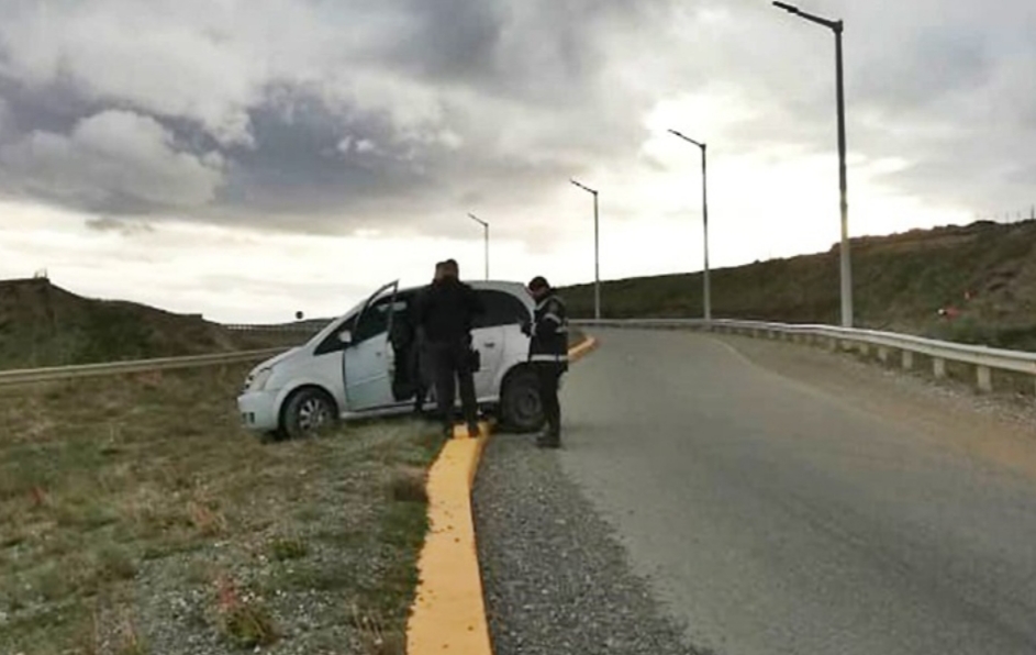 Despiste y vehiculo incautado