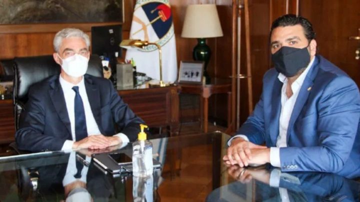 Vuoto junto a Meoni: “La nueva terminal de ómnibus va a transformar el transporte de nuestra ciudad”