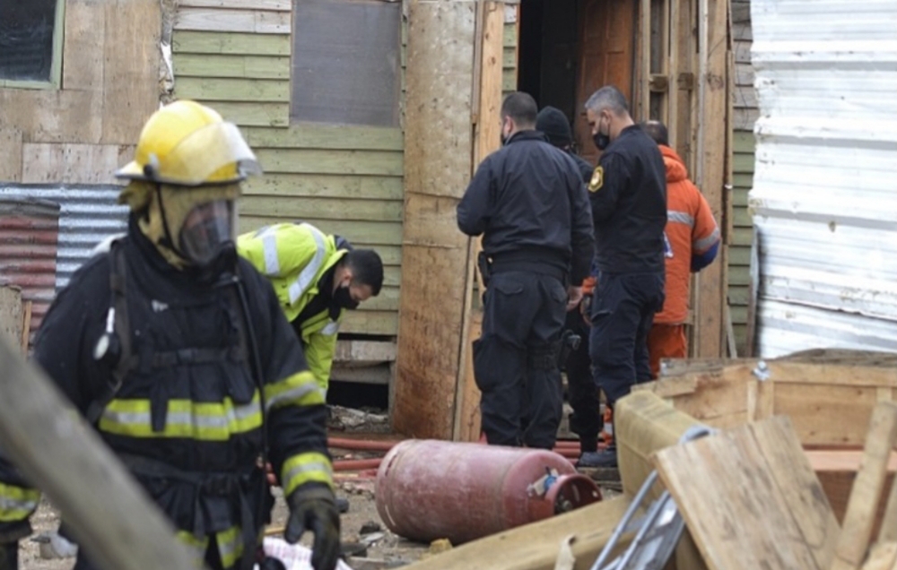 Incendio por una salamandra, sin lesionados