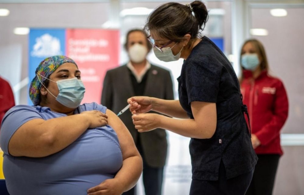 En Punta Arenas ya comenzó la vacunación contra el coronavirus