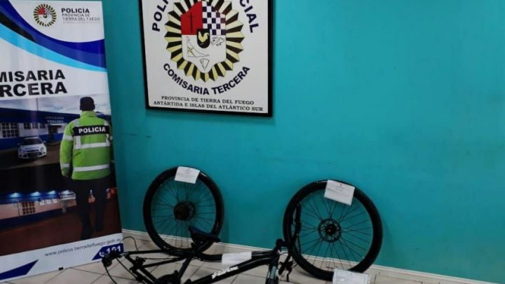 Recuperan una bicicleta robada valuada en 120 mil pesos