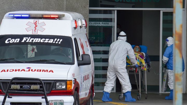 Las dramáticas imágenes de la pandemia en la Ciudad de México: hospitales a punto del colapso