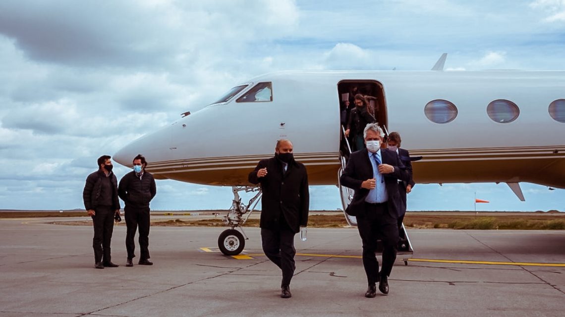 Llegó el Presidente a Tierra del Fuego