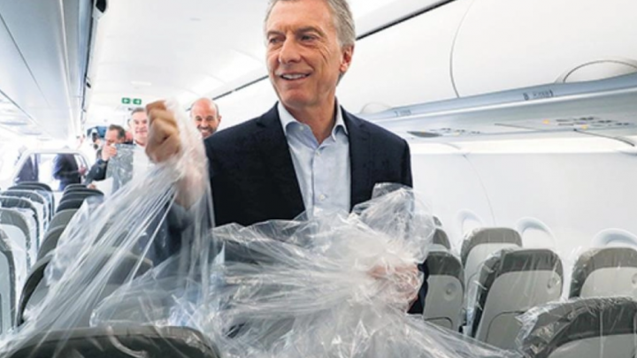 La tristeza de Mauricio Macri por Flybondi