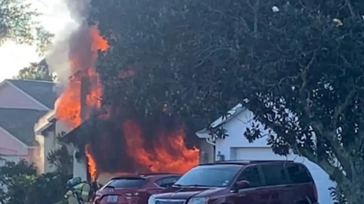 Un joven de 23 años salvó a un anciano de su casa en llamas: “Escuché los gritos”