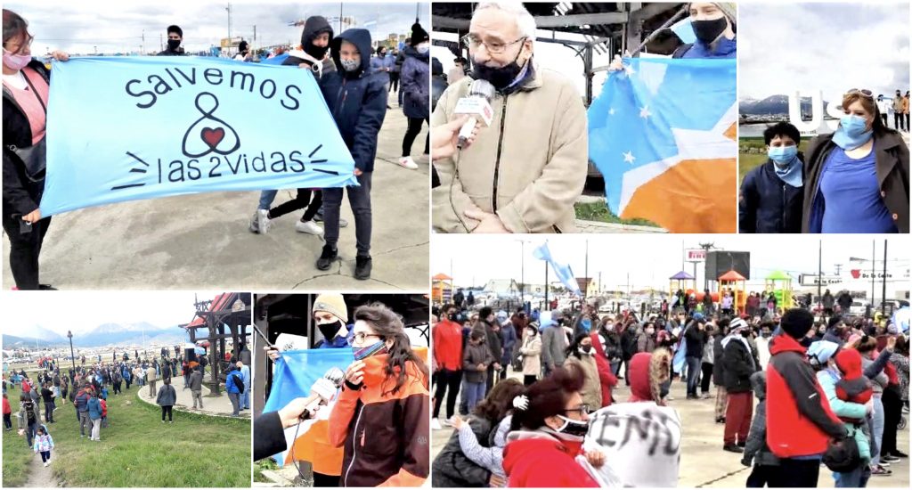 Ushuaia y Río Grande le dijeron NO al aborto indiscriminado Ushuaia y Río Grande le dijeron NO al aborto indiscriminado