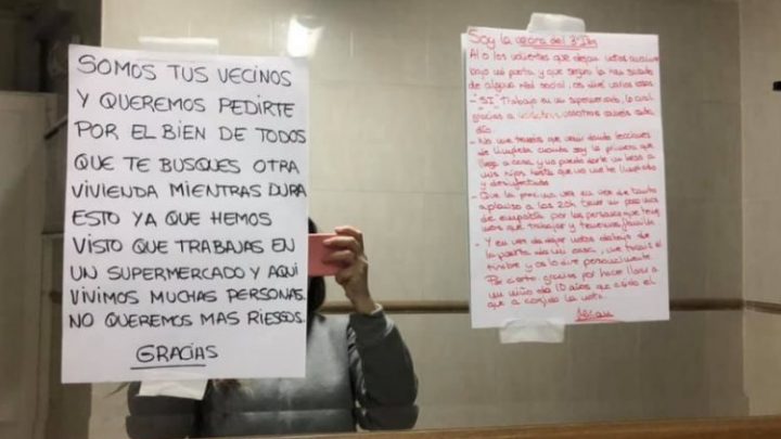 La contundente respuesta de una empleada de supermercado al pedido de sus vecinos de que dejara la vivienda
