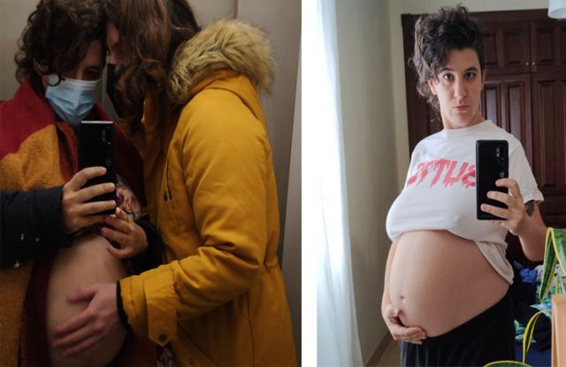 La vida de Esther, el hombre transexual que está embarazado La vida de Esther, el hombre transexual que está embarazado