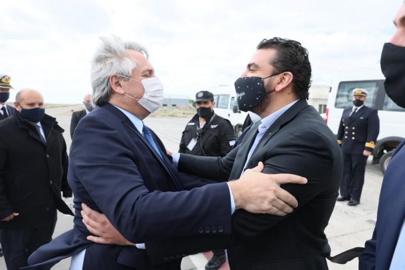 Vuoto: «Los fueguinos y fueguinas estamos felices con la visita del Presidente»