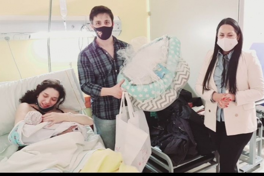 Briana Pilar, la primera bebe nacida el 2021 en Río Grande Briana Pilar, la primera bebe nacida el 2021 en Río Grande
