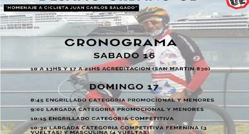 EL DOMINGO HABRÁ CORTE DE TRÁNSITO EN UNA ZONA CÉNTRICA POR REALIZARSE LA COMPETENCIA CICLÍSTICA “DESAFÍO EXTREMO USHUAIA”