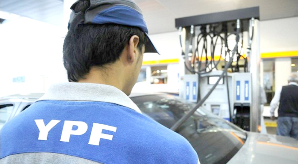 YPF aumenta los combustibles un 3,5%