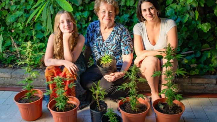Conocé a Carmen, la abuela que cultiva para ella y para sus nietas