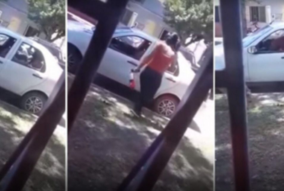 Se enteró que su ex abusó de su hija y le destrozó el auto a martillazos