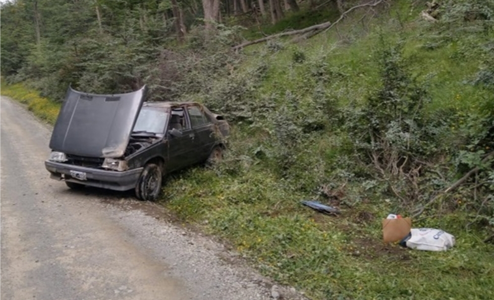 Despiste y choque con lesionado camino a Almanza