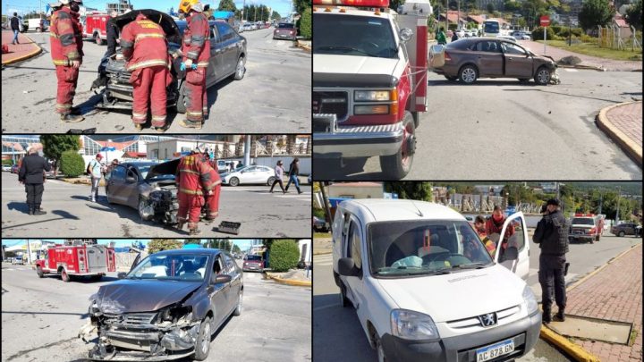 Choque arroja saldo de tres personas lesionadas