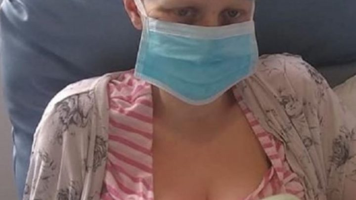 Se negó a hacer quimioterapia para dar a luz a su hijo